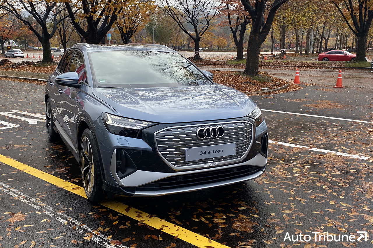 아우디 Q4 e-트론 공개, 1회 충전으로 520km 주행.. 