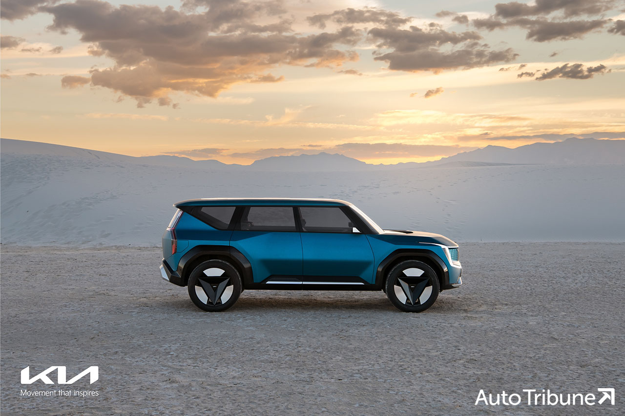 기아, 콘셉트 EV9 공개…”휠베이스 3,100mm의 대형 전기 SUV”