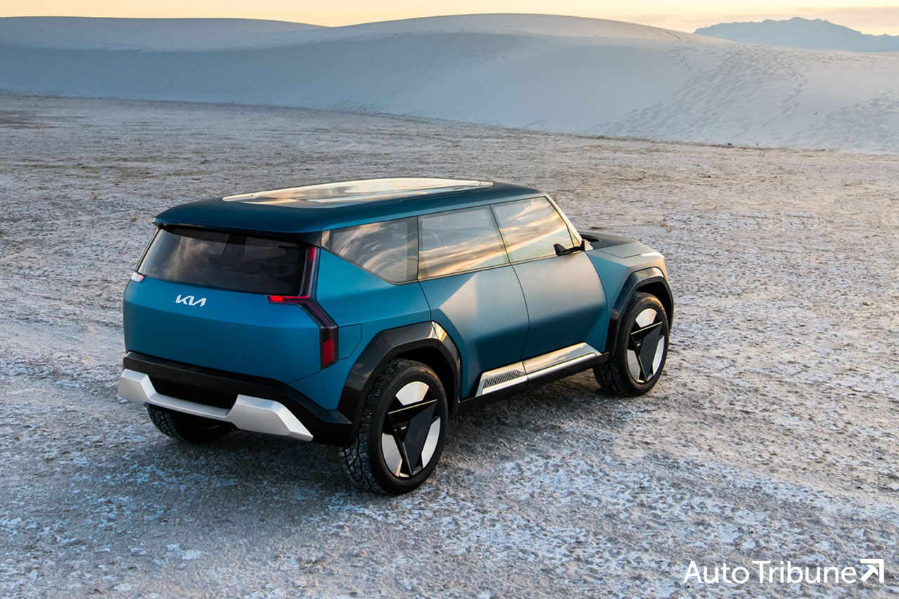 기아, 콘셉트 EV9 공개…”휠베이스 3,100mm의 대형 전기 SUV”