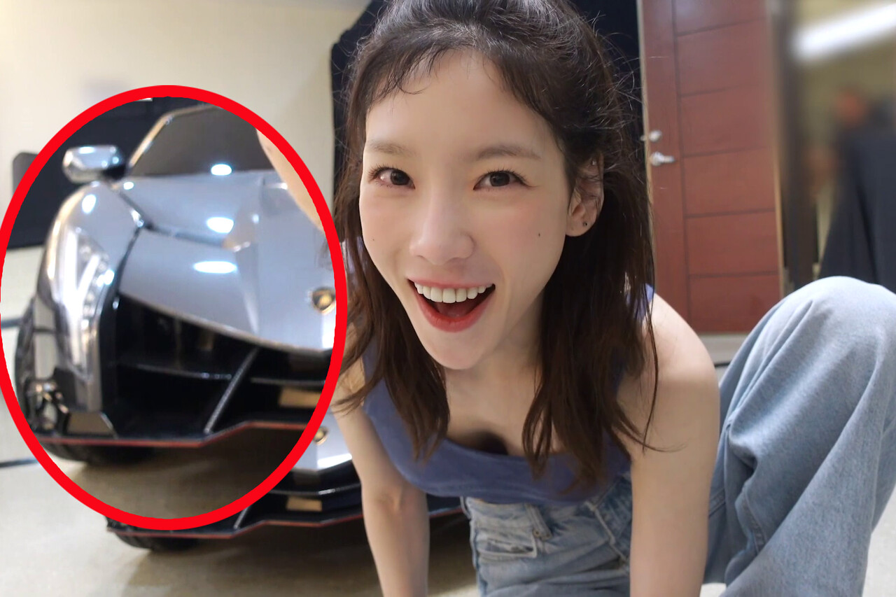 Taeyeon Surprises Netizens With Lamborghini Veneno Children s Supercar taeyeon-surprises-netizens-with-lamborghini-veneno-children-s-supercar