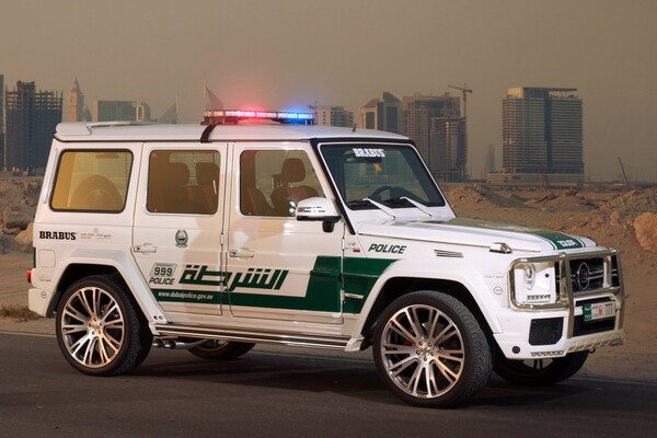 ▲브라부스 B63S 와이드스터 두바이 경찰차(사진=브라부스)