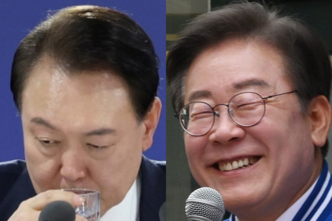 ▲윤석열 대통령(왼쪽)과 이재명 더불어민주당 대표 (사진=연합뉴스)