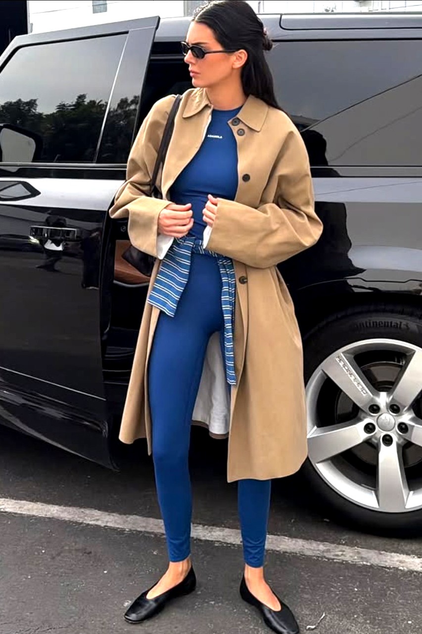 캔달 제너가 아다놀라 레깅스 핏을 선보였다. /사진=캔달 제너 SNS