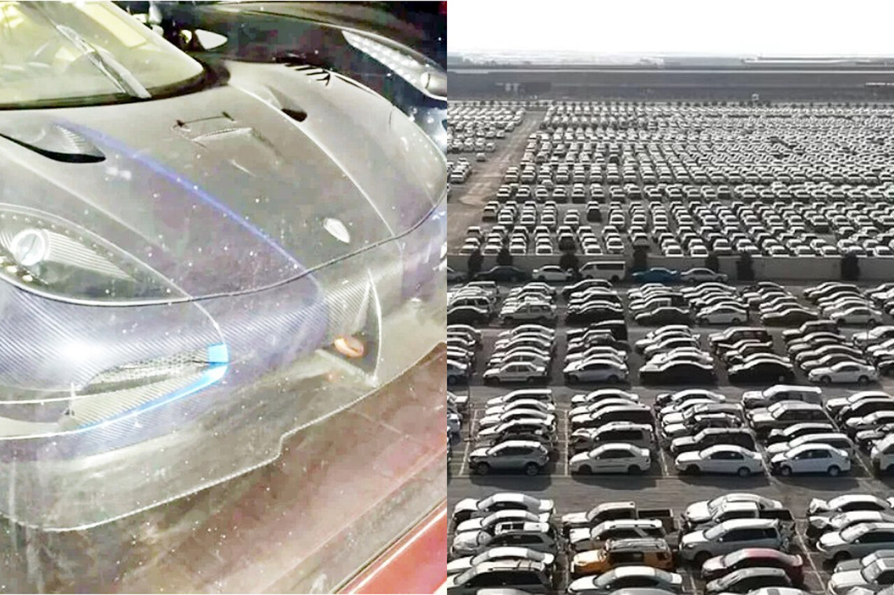 버려진 슈퍼카들 /사진=unilad