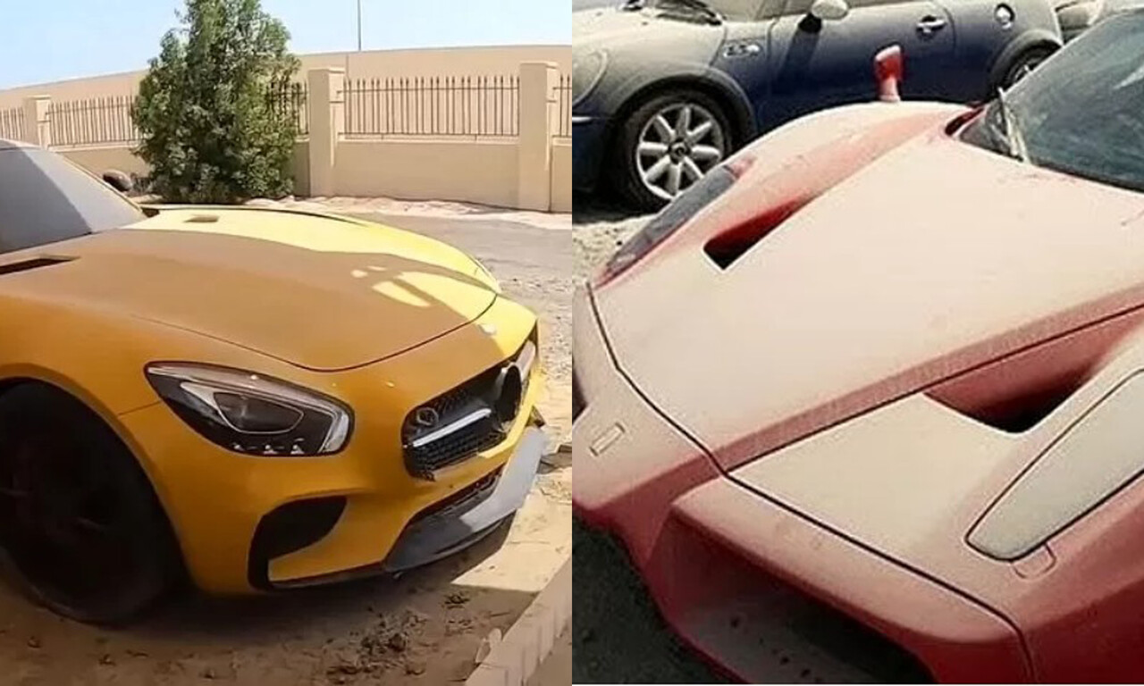 버려진 슈퍼카들 /사진=unilad