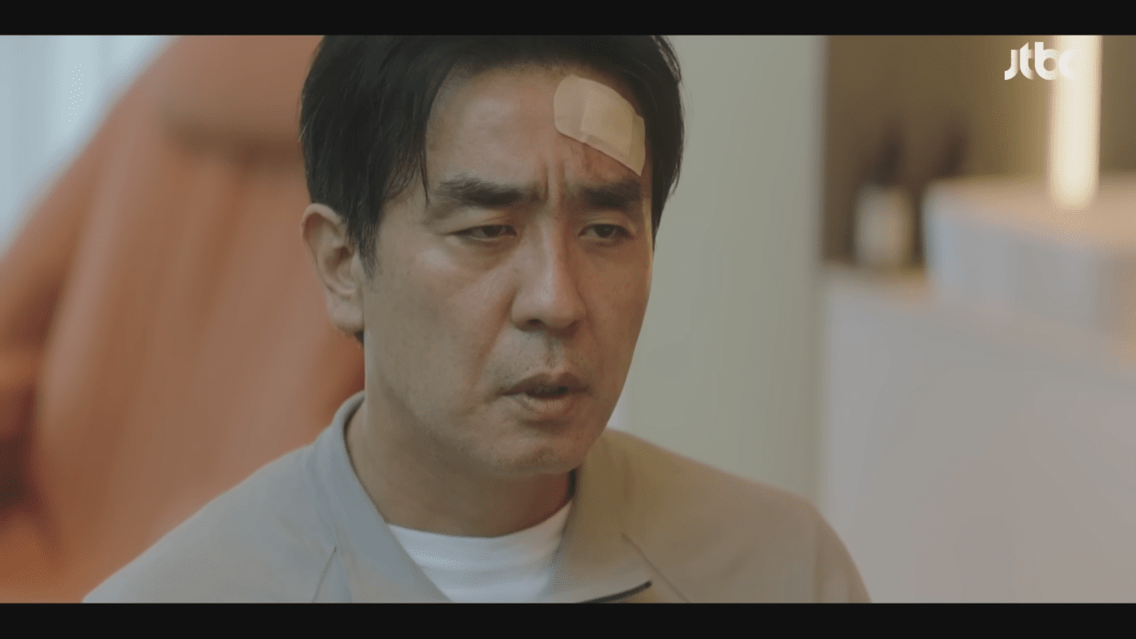 '서울 자가에 대기업 다니는 김 부장 이야기' 10회 중 일부 /사진=유튜브 'JTBC Drama'