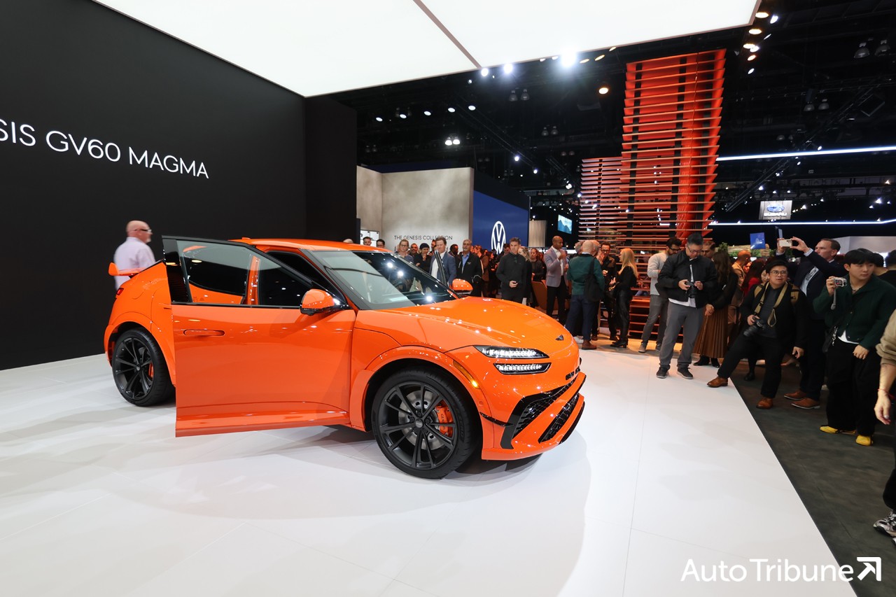 제네시스 GV60 마그마 2025 LA오토쇼 공개 /사진=양봉수 기자
