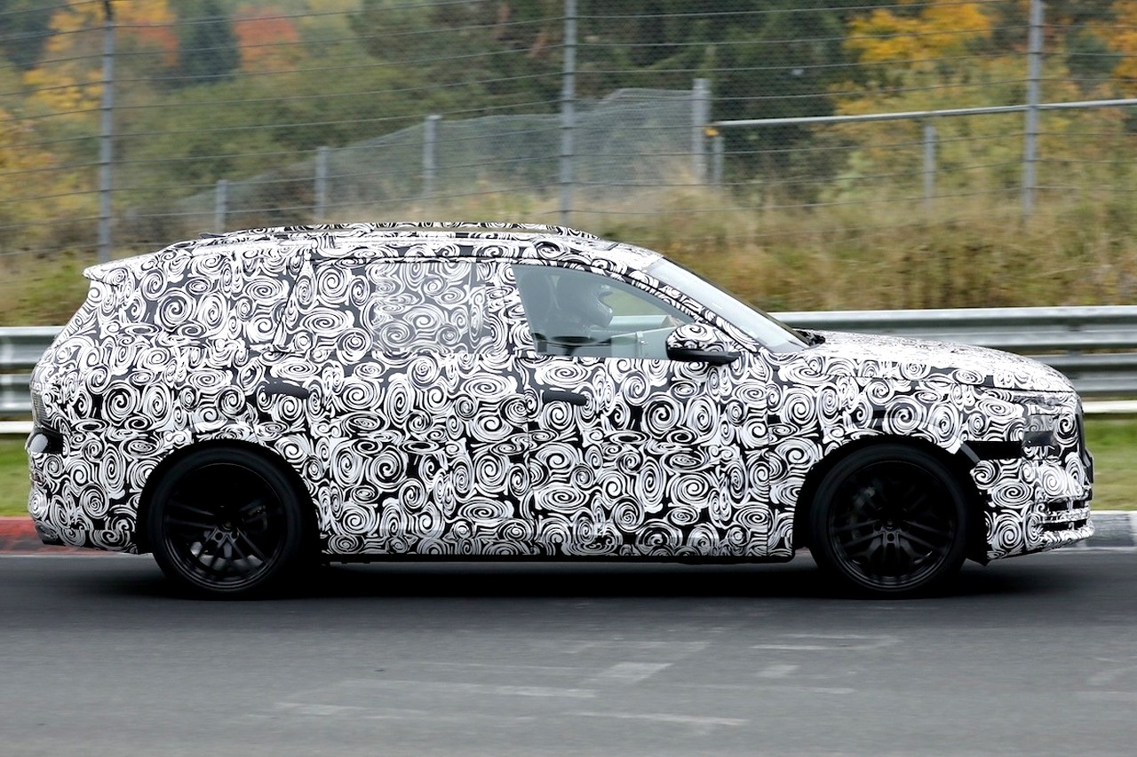 아우디 Q9 스파이샷 /사진=리스폰스