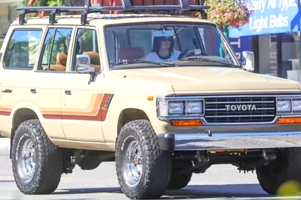 켄달 제너 소유 토요타 랜드크루저 /사진=SNS