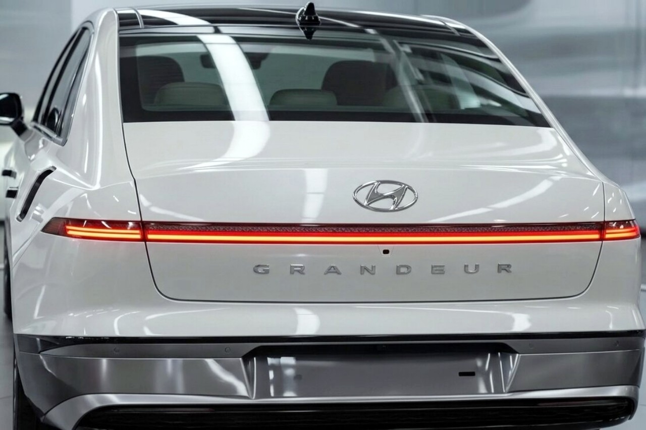 현대 신형 그랜저 유출 스케치 기반 실사화 사진 /사진=KoreanCarBlog