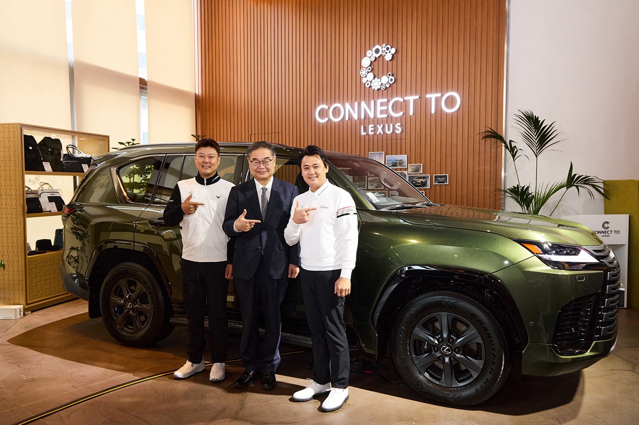 "베테랑의 품격 지킨다"... 렉서스, 박상현·함정우와 '7년 연속' 신뢰의 동행