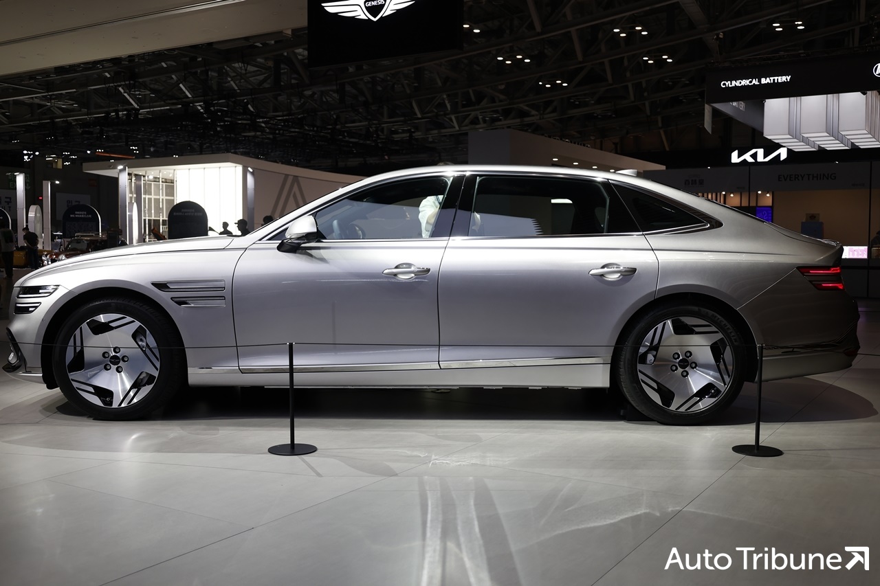 제네시스 G80 전동화 모델 /사진=김동민 기자