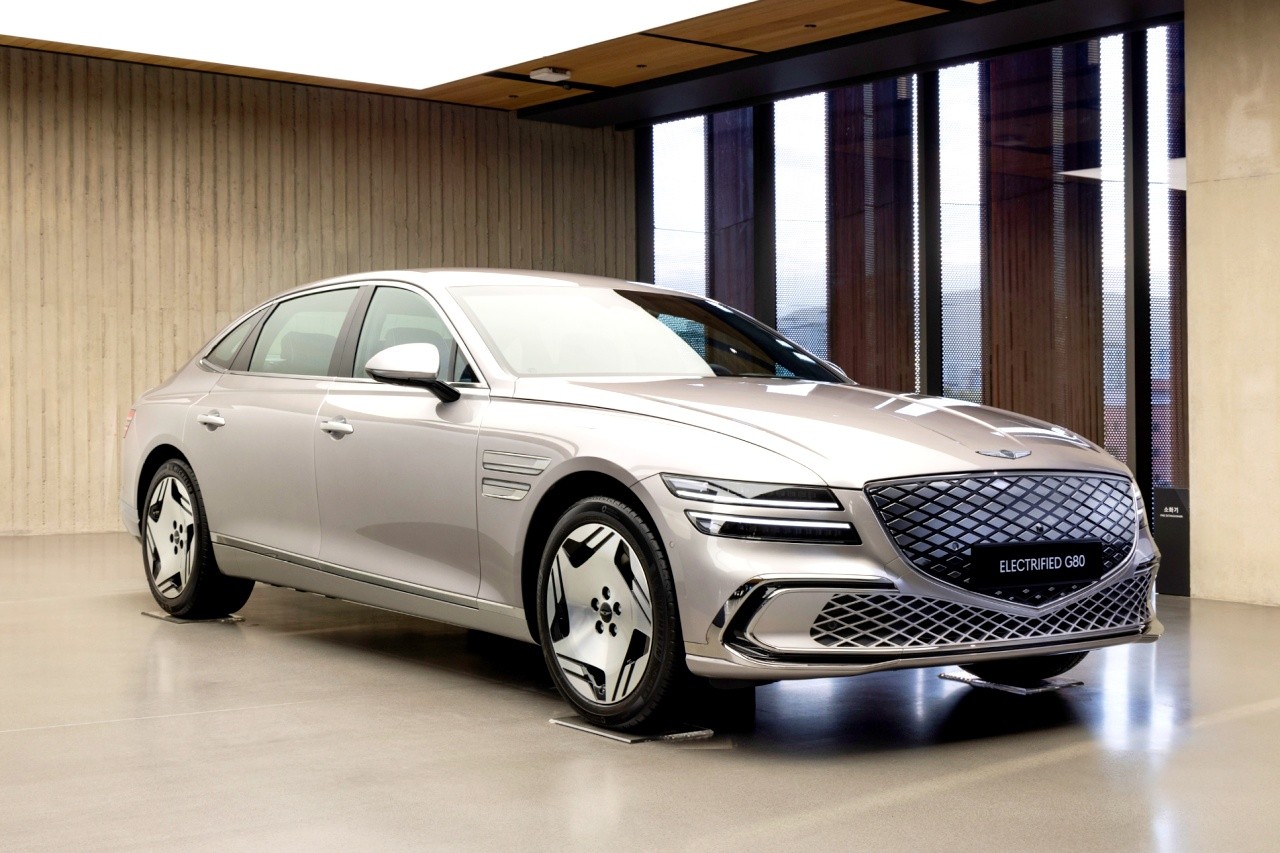 ▲G80 전동화 모델(사진=제네시스)