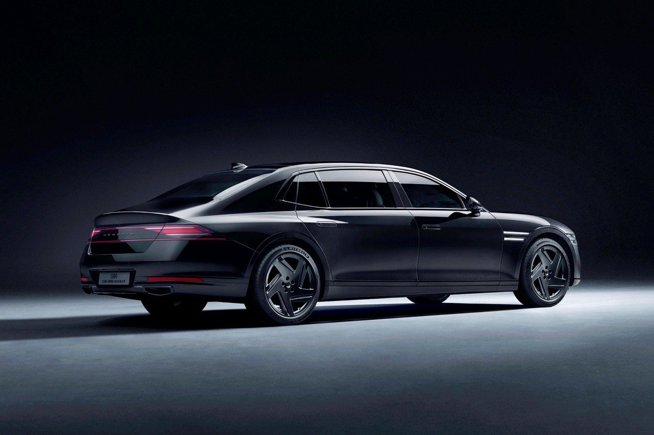 G90 LWB 블랙 /사진=제네시스