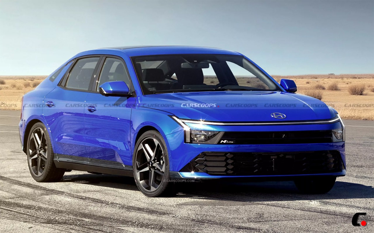 신형 아반떼 예상도 /사진=Carscoops