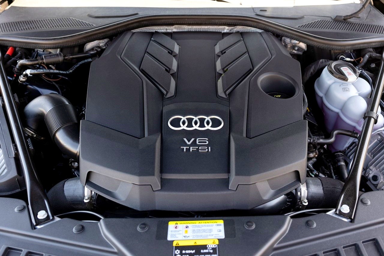 A8 L에 장착되는 6기통 가솔린 엔진 /사진=아우디