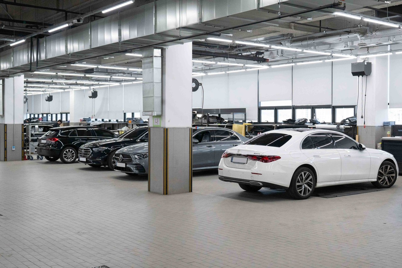 벤츠 한성 자동차 서비스 센터 /사진=메르세데스-벤츠 코리아