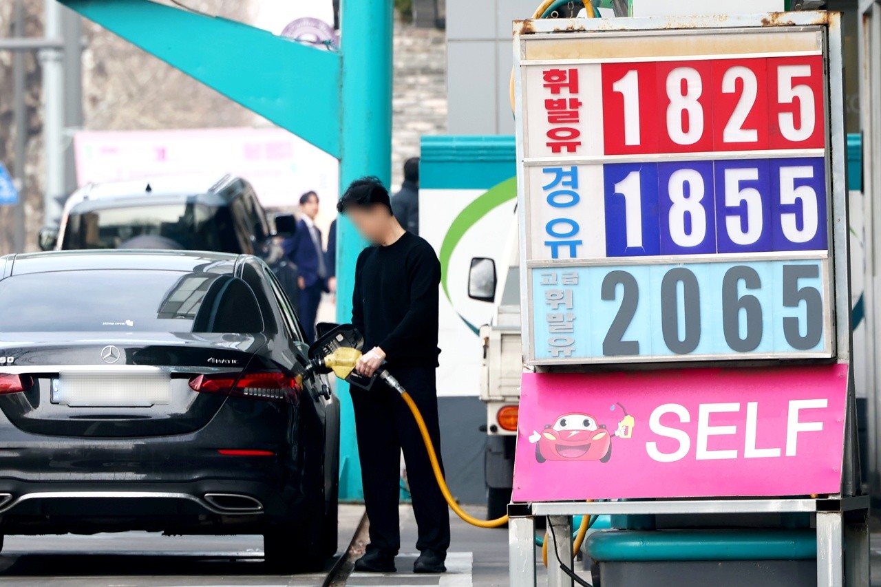 5일 서울의 한 주유소 /사진=연합뉴스