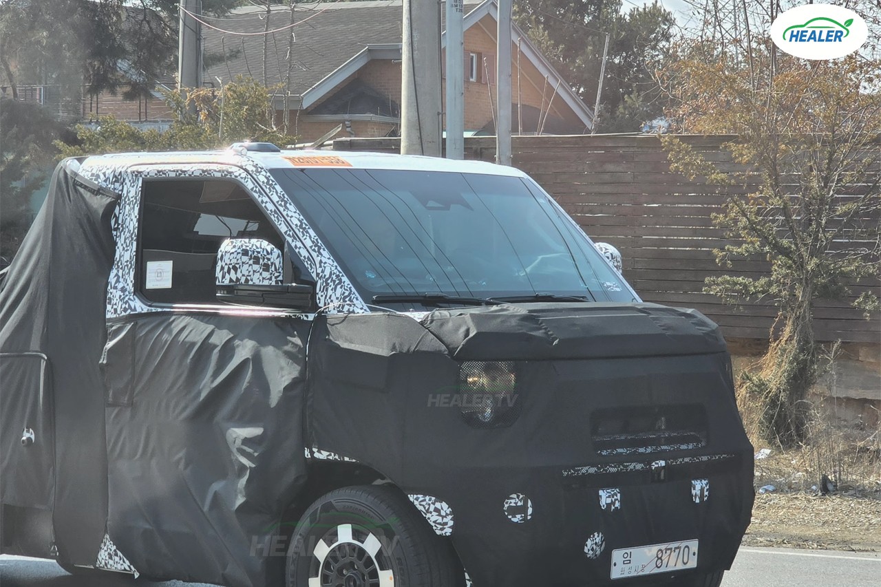 현대 포터 스파이샷 /사진=유튜브 '힐러 Healer TV'