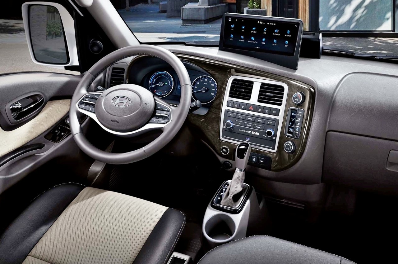 현행 포터 일렉트릭 실내 /사진=현대차