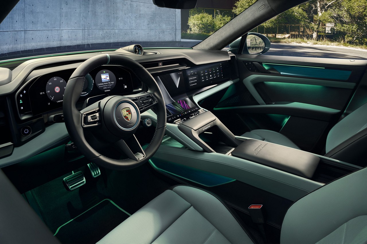 카이엔 S 일렉트릭 인테리어 패키지 /사진=포르쉐코리아