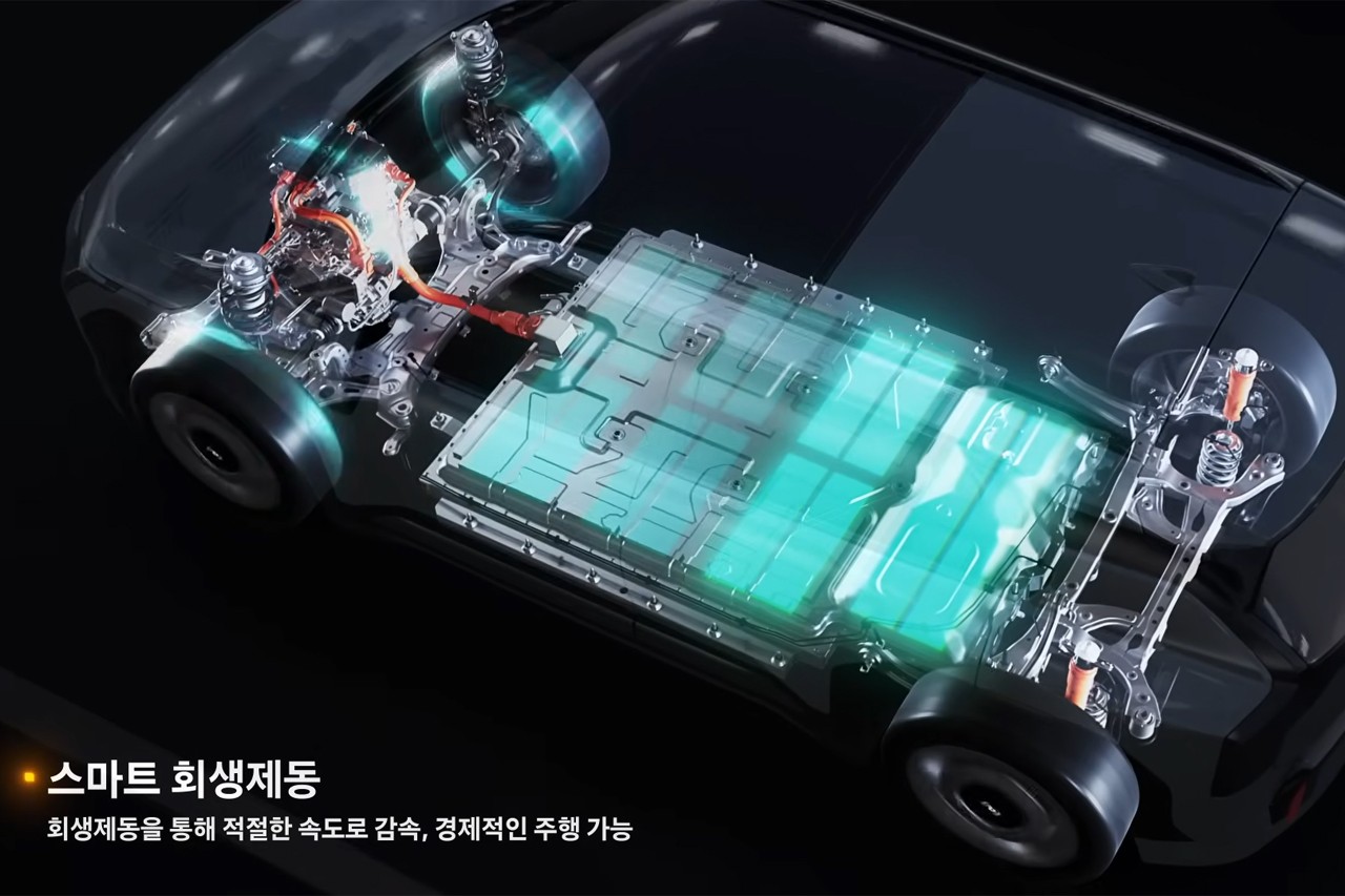 심포니 오브 EV 테크놀로지 중 스마트 회생 제동 시스템 3.0 /사진=유튜브 '현대자동차그룹(HYUNDAI)'