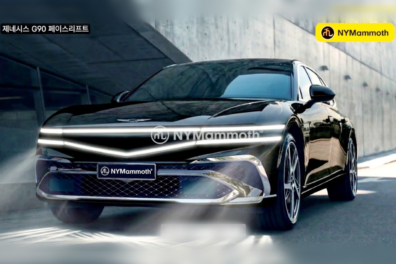 "회장님 구매욕 수직 상승"..신형 G90, 콘셉트카 100% 반영 예상도 공개