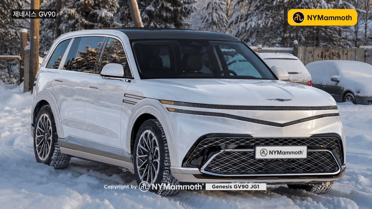 "단순미로 완성한 풍채"... 제네시스 GV90, 럭셔리 'K-하이엔드'의 정수