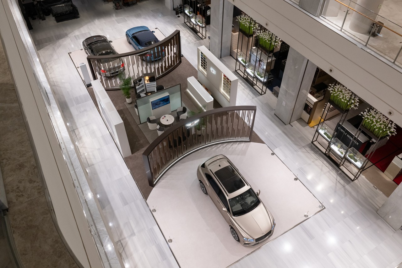 벤틀리 팝업 /사진=벤틀리모터스코리아