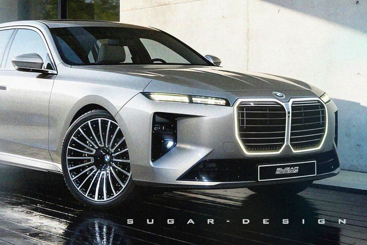 BMW 7시리즈 예상도 /사진=sugardesign