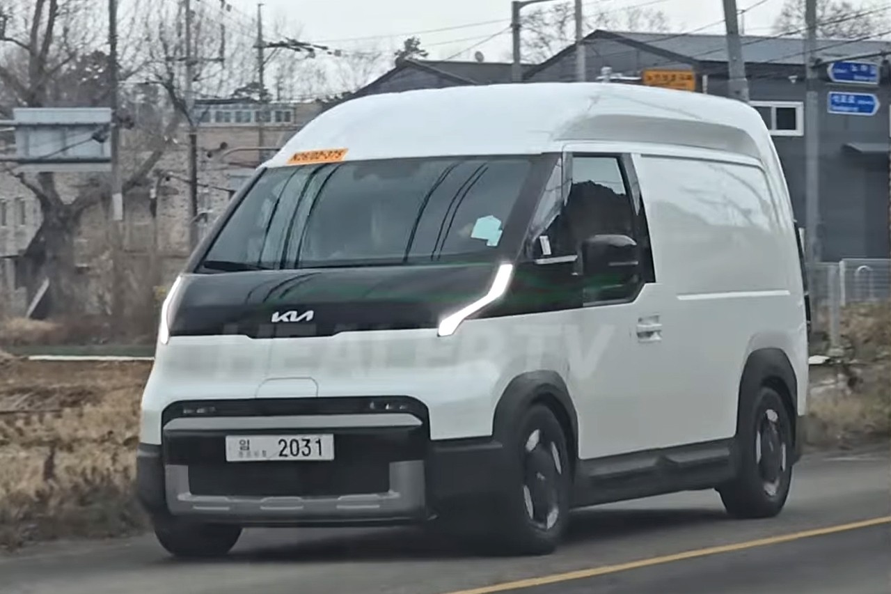 최근에 포착된 PV5 하이루프 모델 /사진=유튜브 '힐러TV'