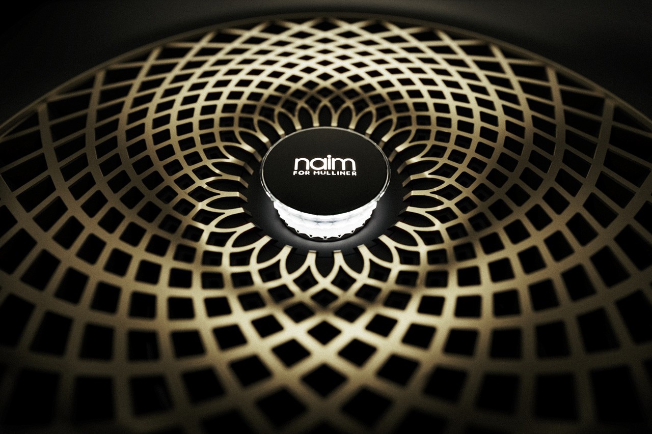 '네임 포 뮬리너' 전용 스피커 그릴 /사진=벤틀리모터스코리아