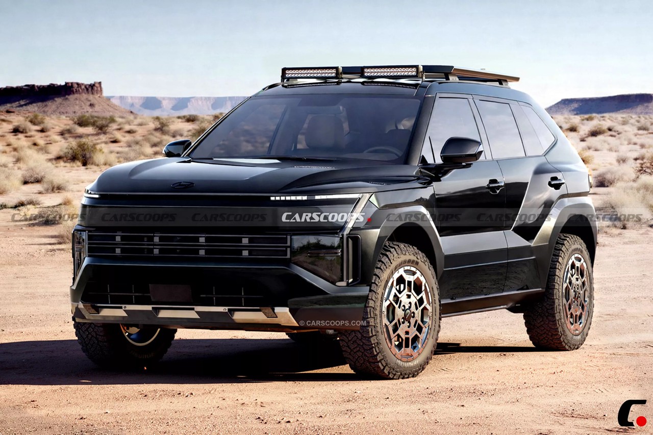 차세대 투싼 오프로드 특화 예상도 /사진=Carscoops