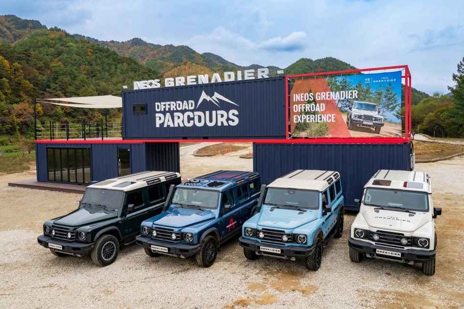 이네오스 그레나디어 오프로드 파쿠르 /사진=차봇모터스