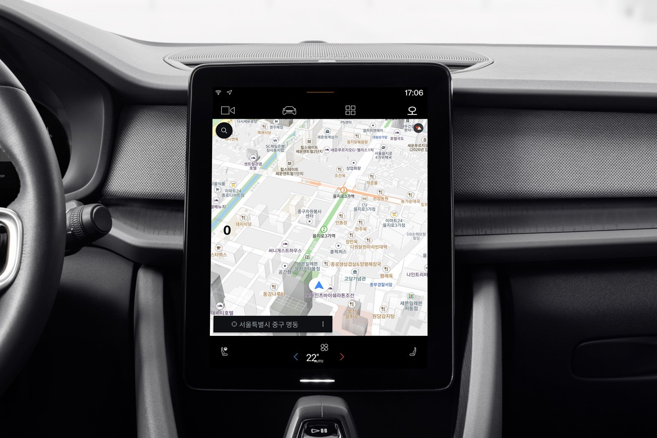 폴스타 2 OTA 티맵 업데이트 /사진=폴스타코리아