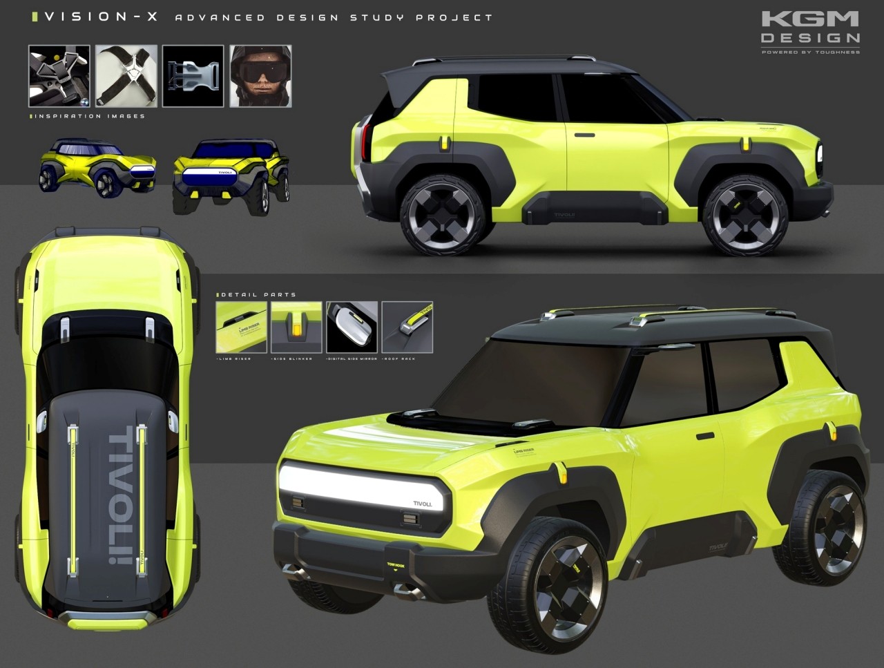 비전-X 디자인 프로젝트 /사진=KGM 디자인팀 SNS