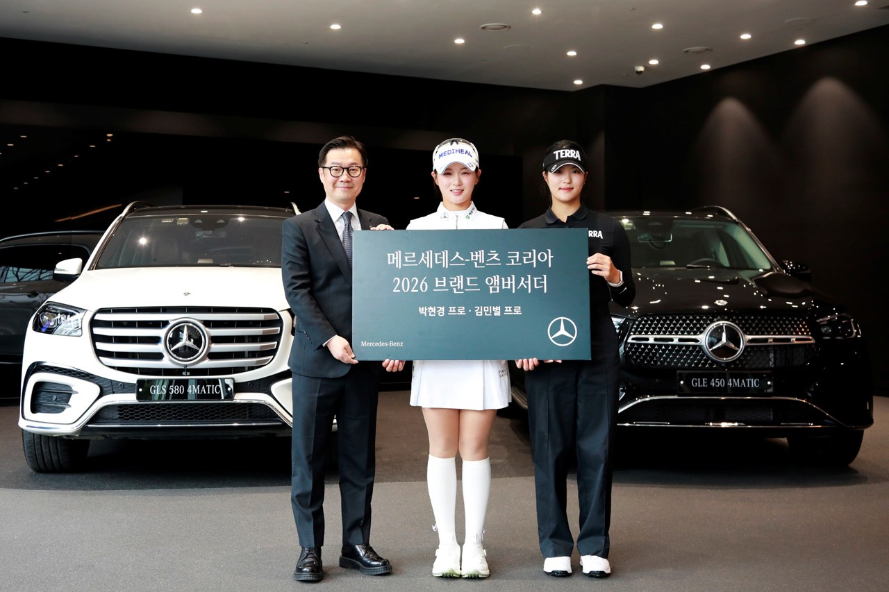 2026 ‘메르세데스-벤츠 브랜드 앰버서더’ 선정 /사진=메르세데스-벤츠 코리아