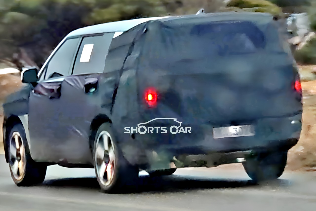현대 신형 싼타페 스파이샷 /사진=유튜브 '숏카 SHORTS CAR'