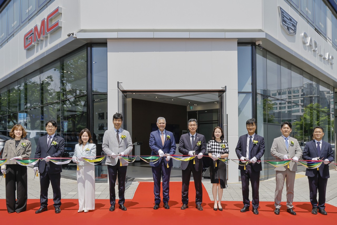 캐딜락&GMC 인천 전시장 오픈식 /사진=한국 GM