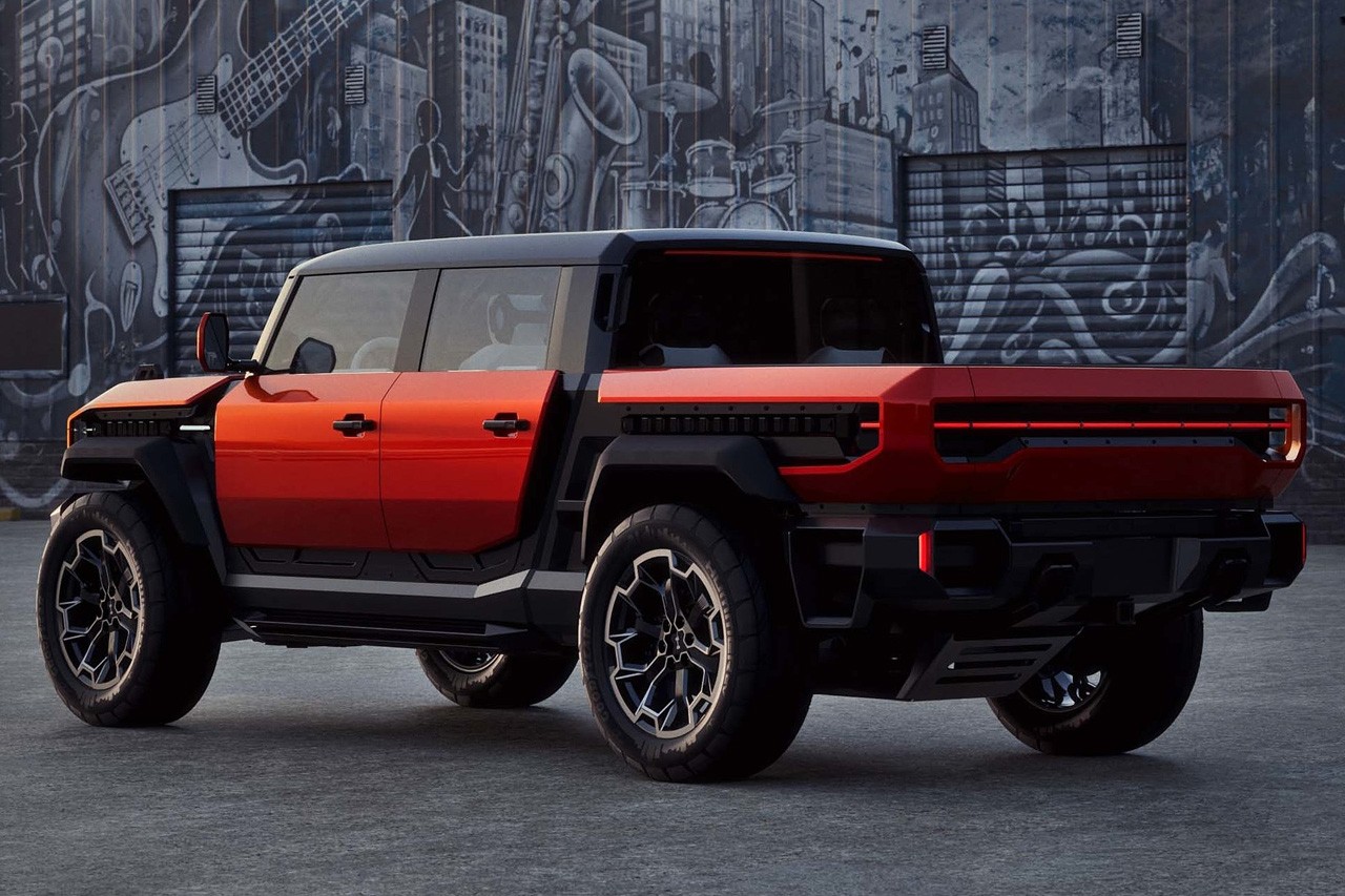 허머 X 트럭 콘셉트 /사진=GMC