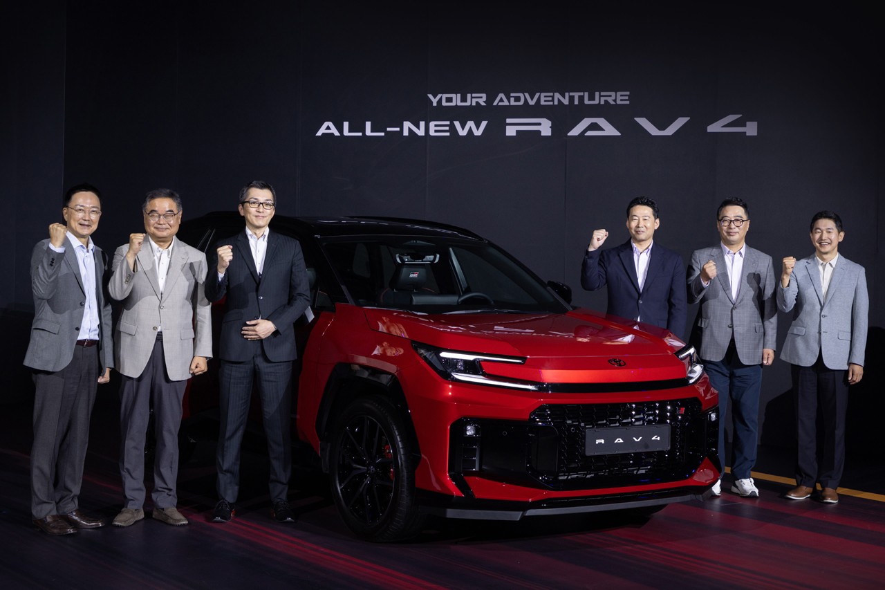 토요타코리아, 올 뉴 RAV4 국내 출시…HEV·PHEV 및 GR SPORT 라인업 공개