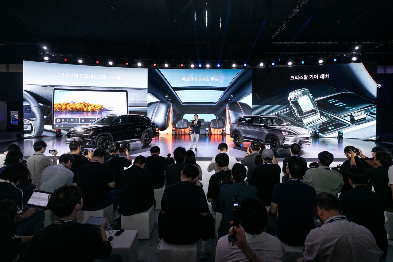 '2026 부산모빌리티쇼' BYD 부스 /사진=BYD코리아
