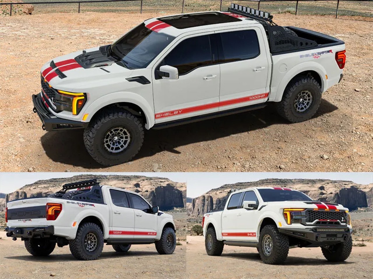포드 F-150 랩터를 기반으로 개발된 쉘비 바하 랩터와 랩터 R /사진=쉘비