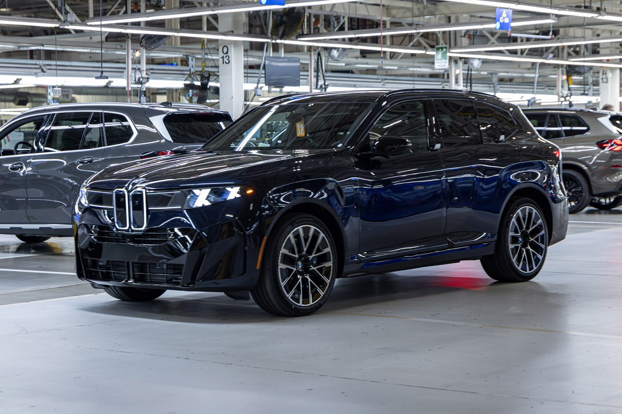 BMW X5 가 생산되는 미국 스파탄버그 공장 /사진=BMW