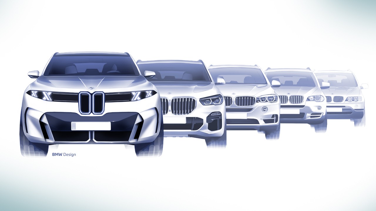 BMW X5 역대 라인업 /사진=BMW