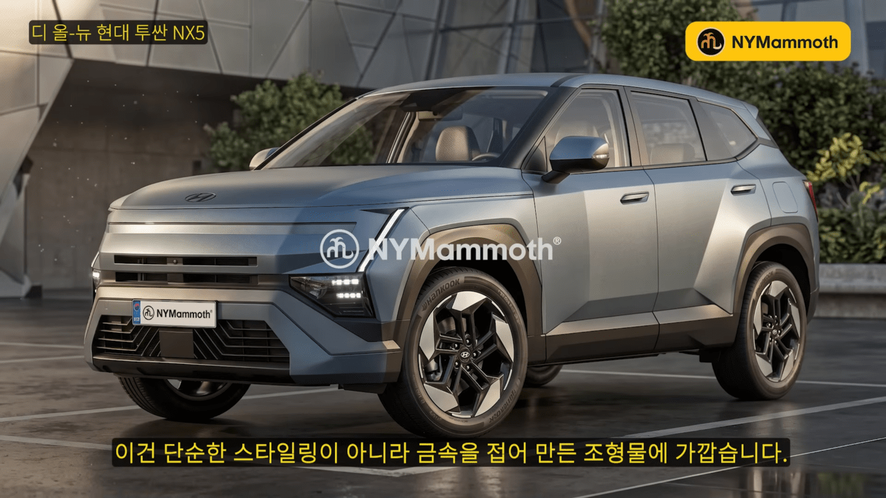 현대 투싼 풀체인지 예상도 /사진=유튜브 'NYMammoth l 뉴욕맘모스'