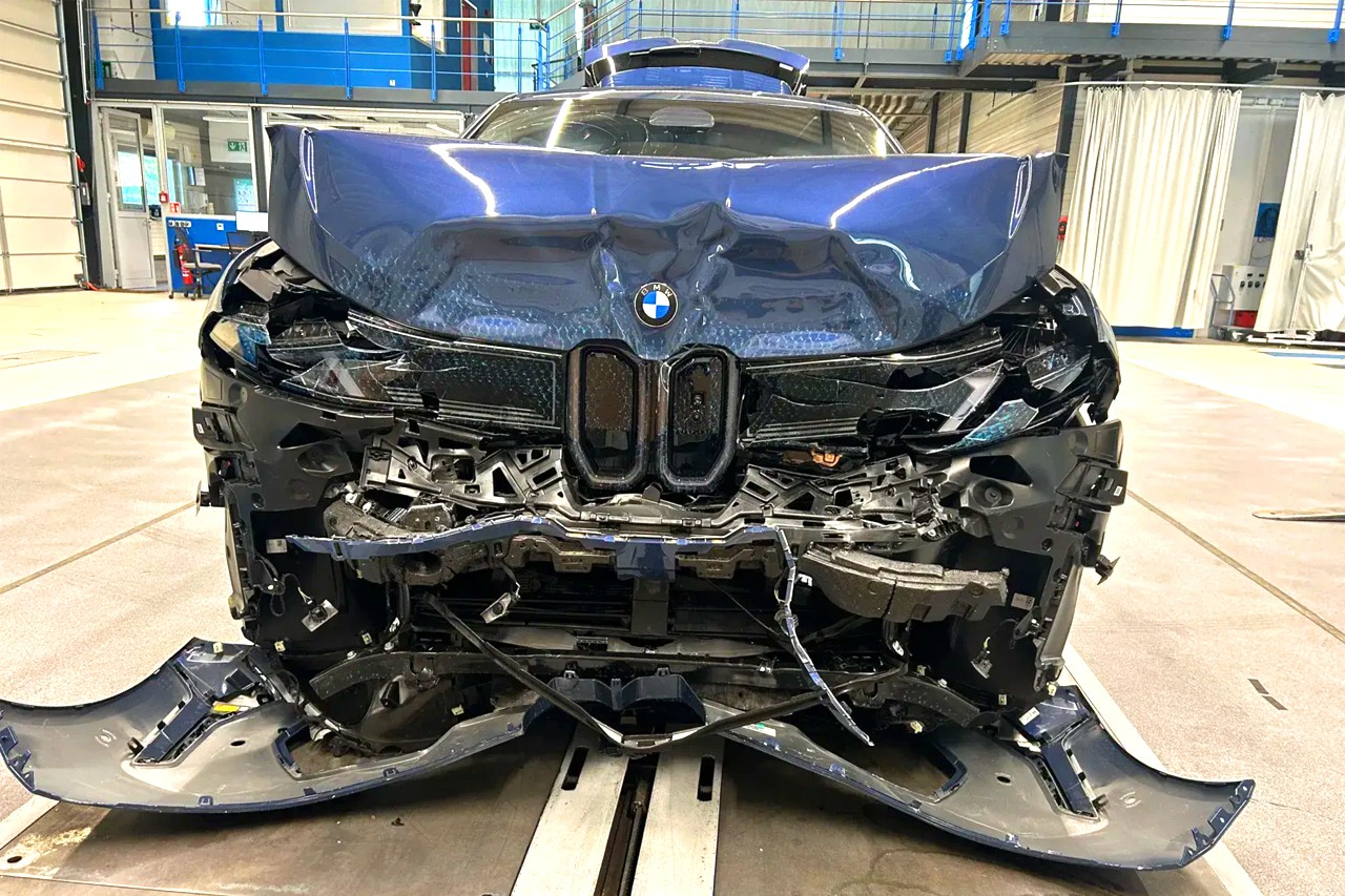 BMW iX3/ 사진=유로NCAP