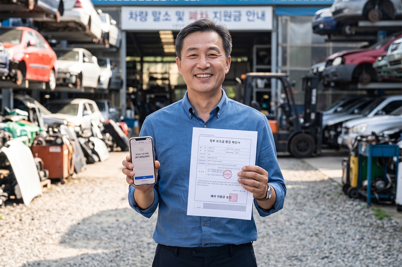 조기폐차 지원 제도는 차주 입장에서 유리한 제도다. 기사 이해를 돕기 위한 생성형 이미지 /제작=오토트리뷴