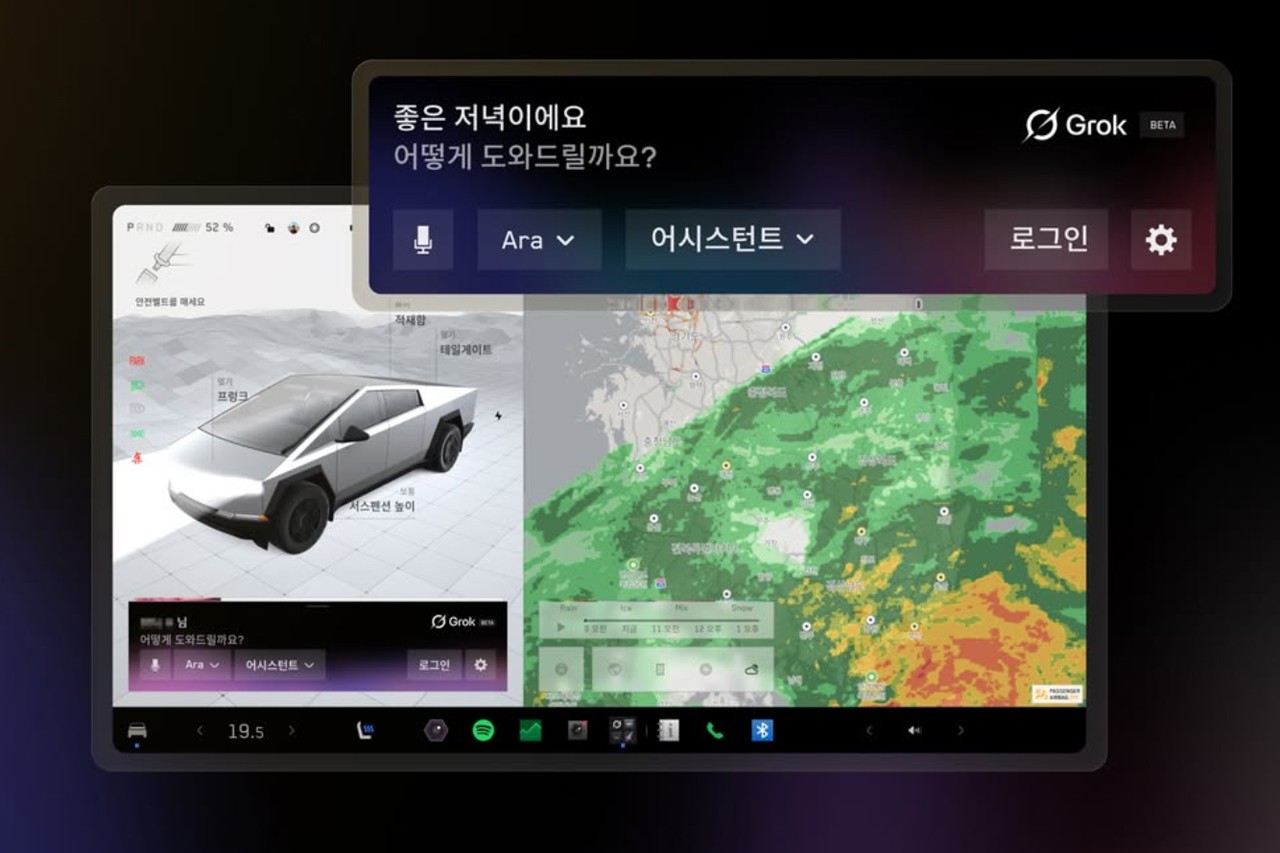 테슬라 그록 탑재 /사진=테슬라코리아