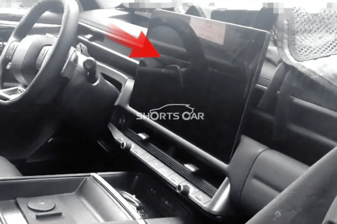 현대 신형 싼타페 스파이샷 /사진=유튜브 '숏카 SHORTS CAR'